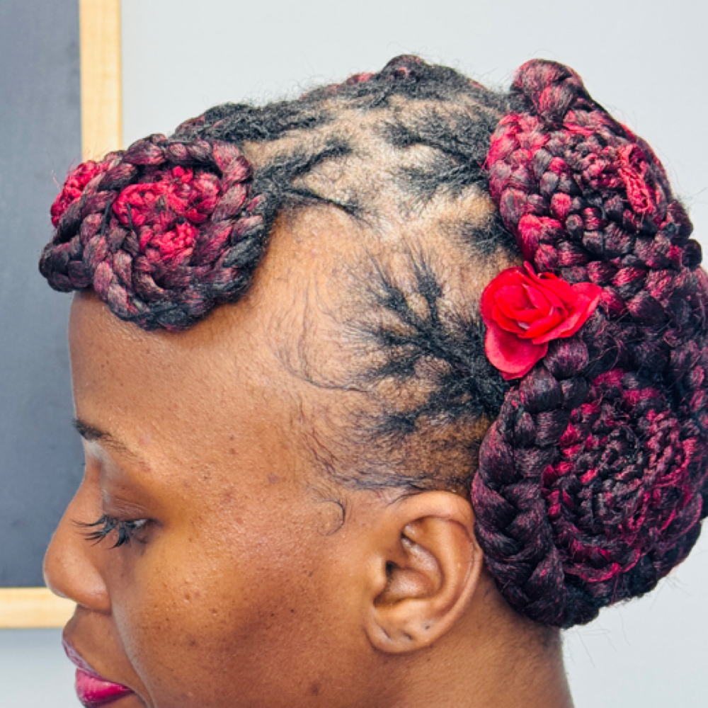Braided Baldie at Chinwem’s HairB&B in Ayer, MA