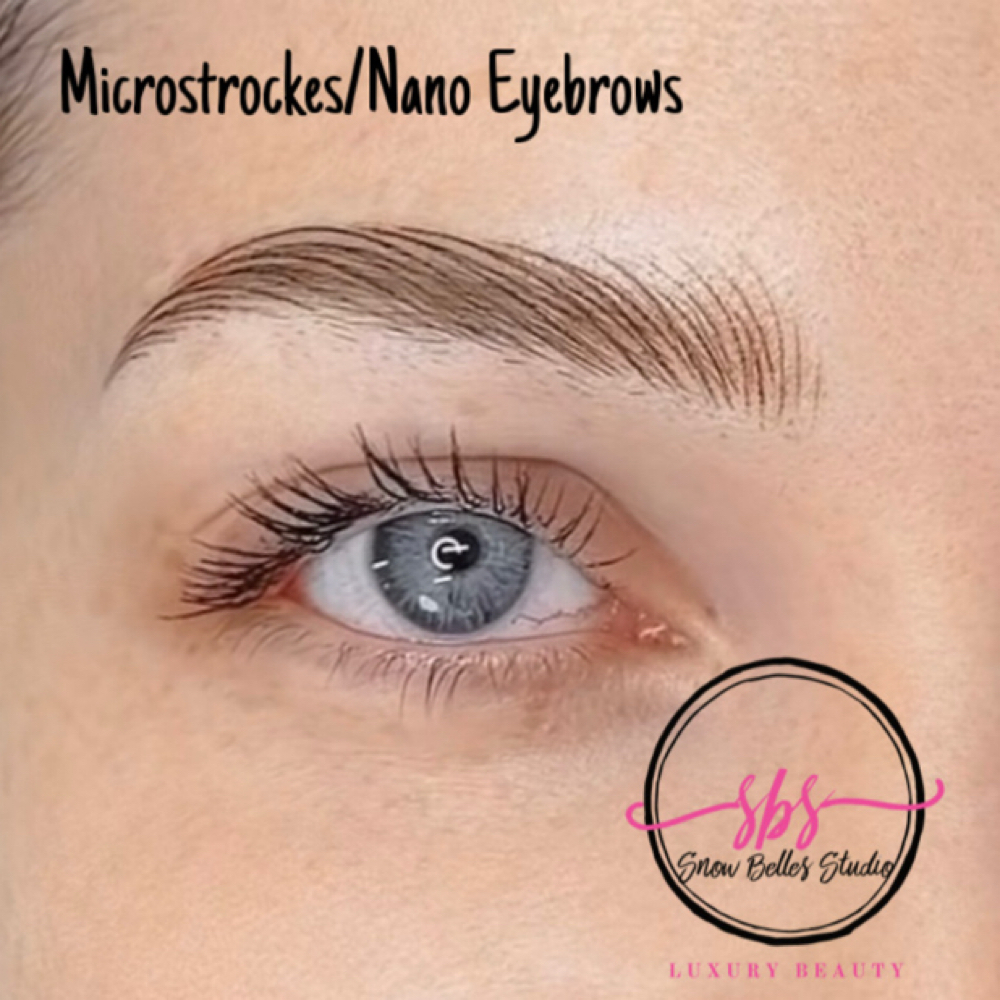 Microstrockes/Nano Eyebrows at Snow Belles Studio-Luxury Beauty in Round Rock, TX