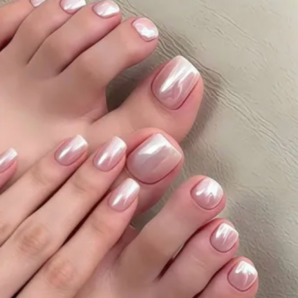Chrome For Feets at Tracy’s Nails Pro in San Francisco, CA