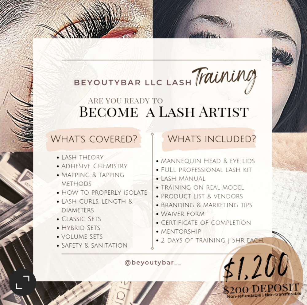 2 Day Lash Training (1on1)