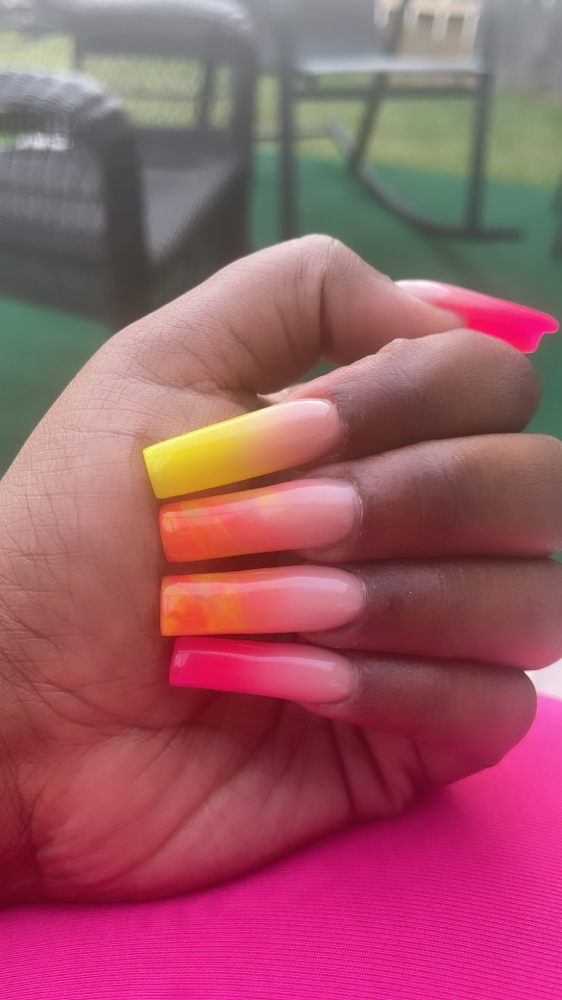 Long Ombre Set