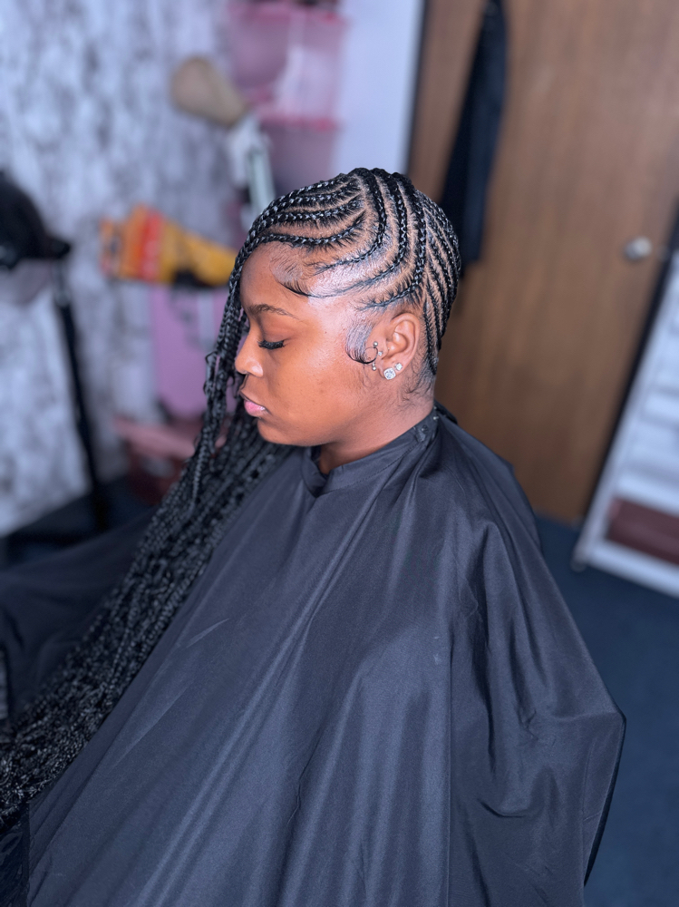Small Lemonade Braids