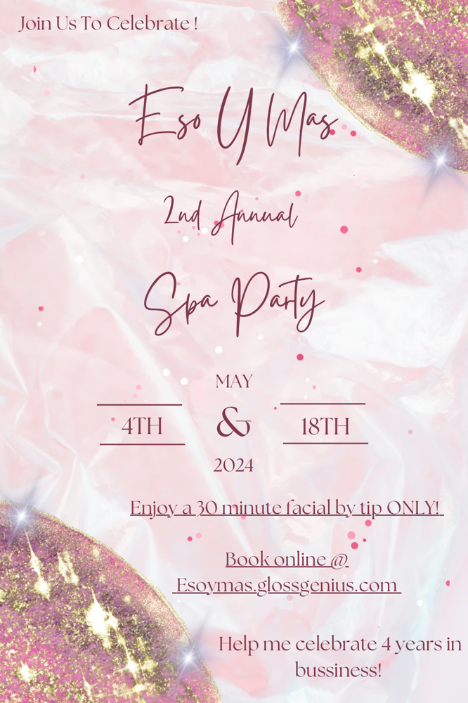 2nd Annual Spa Party!