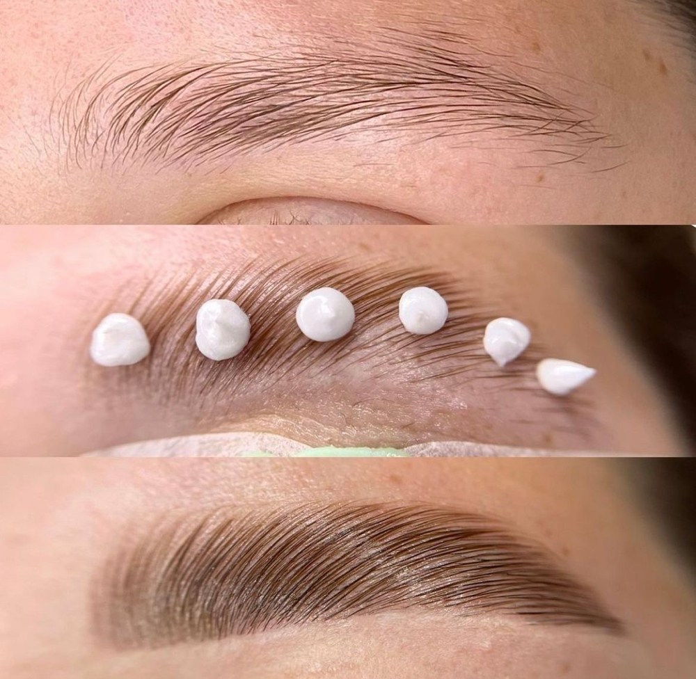 Brow Lamination And Tinting