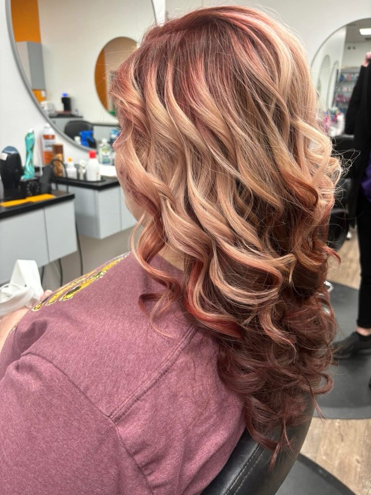 All over color partial Highlight