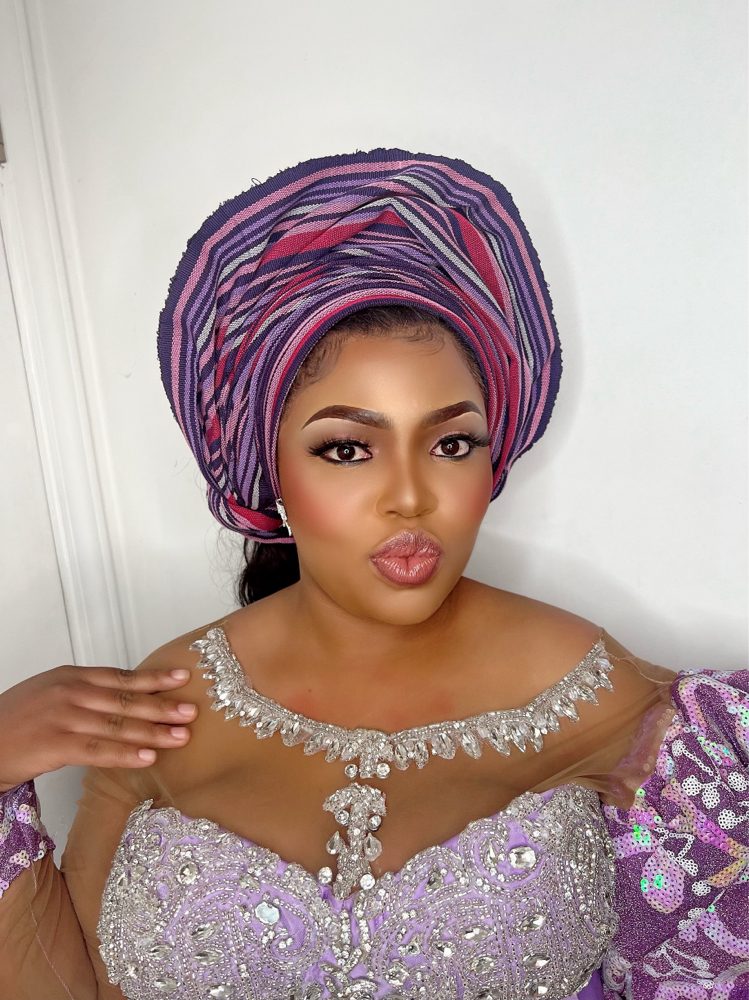 Gele Tying at Globerry Signature in Raleigh, NC