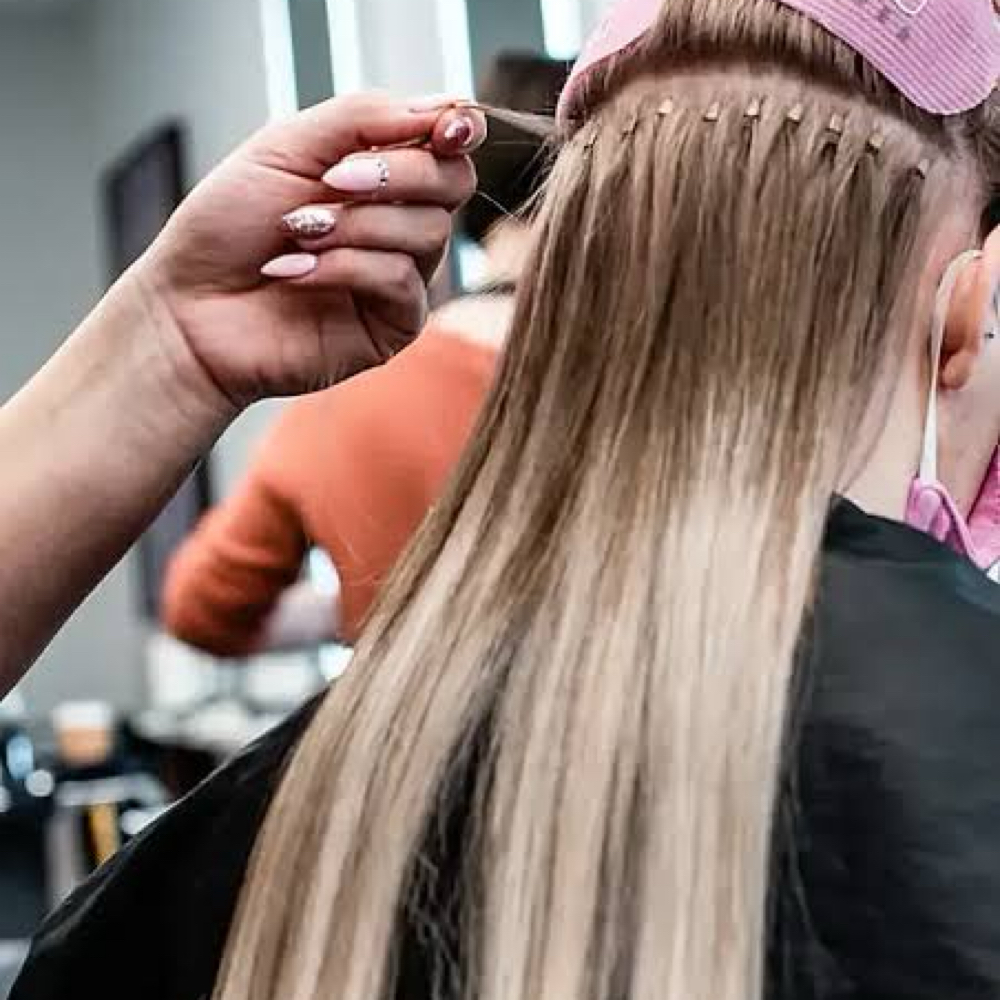 Extensions - Installation at Laundry House Hair in Platte City, MO