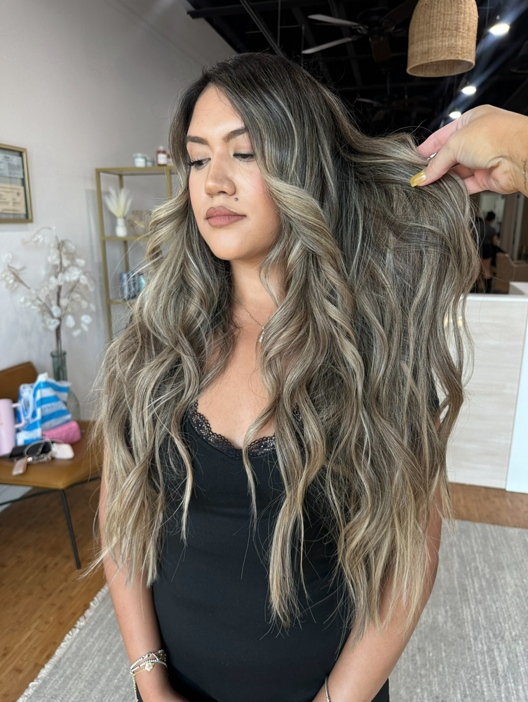 Balayage\ Full Highlight