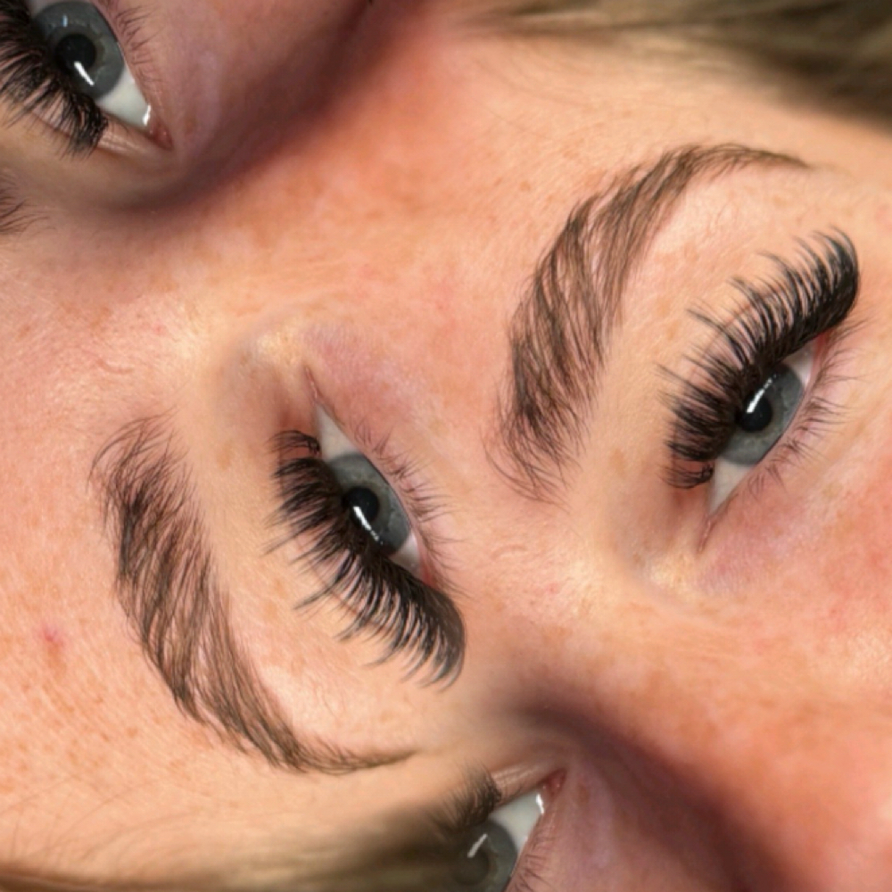 Hybrid Lash Extentions at Lashed & Lovely Skyn in Lebanon, TN
