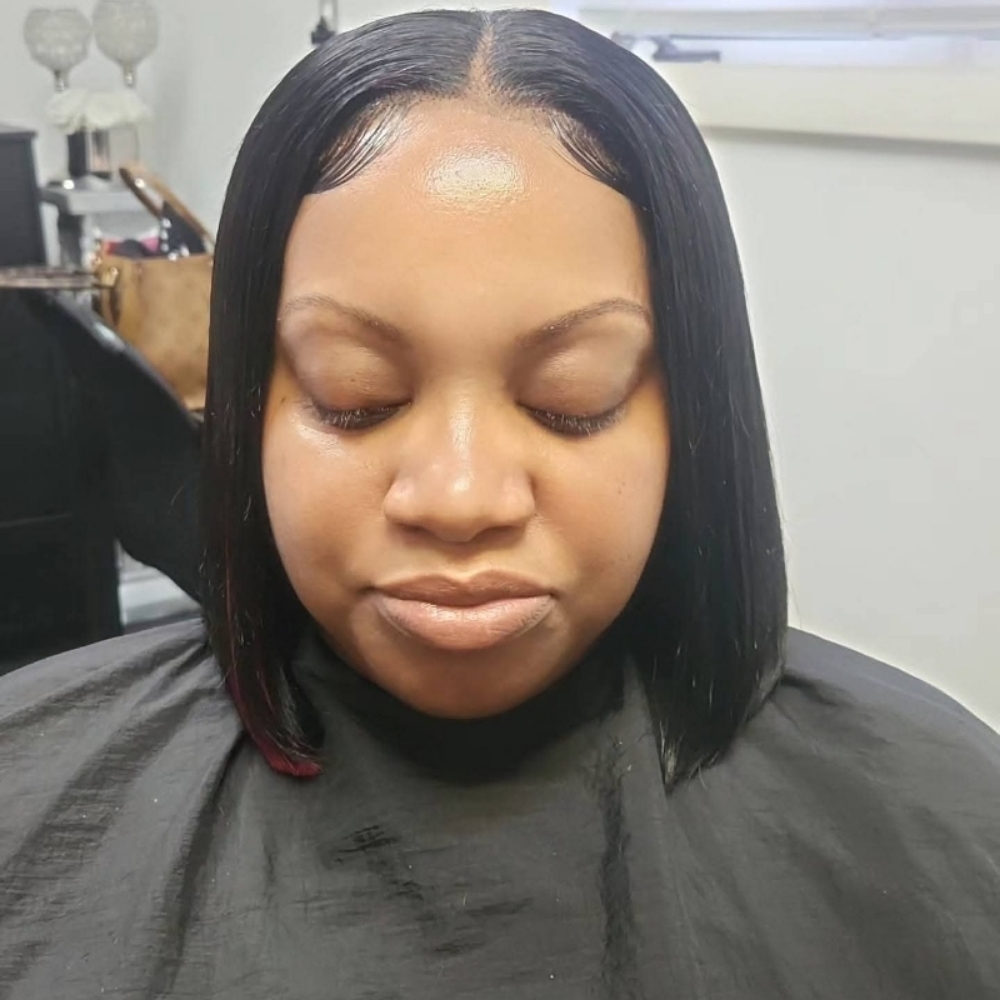 Quickweave Blunt Cut Bob w/closure at Leandrea's in Chesterfield, VA
