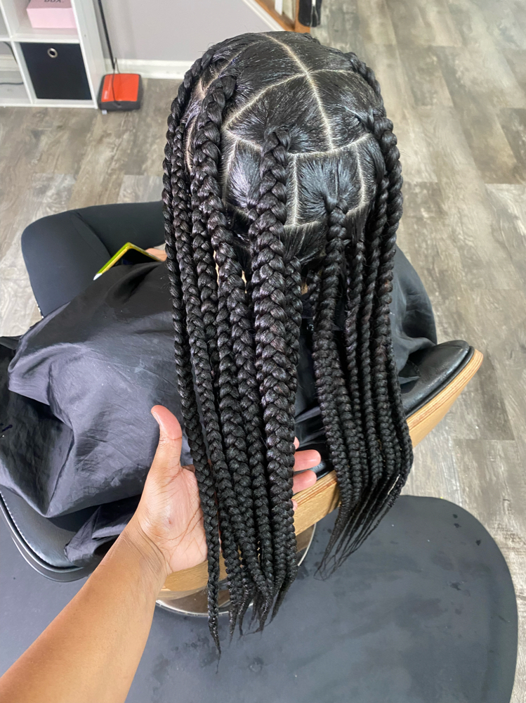 Knotless Box Braids (Large)