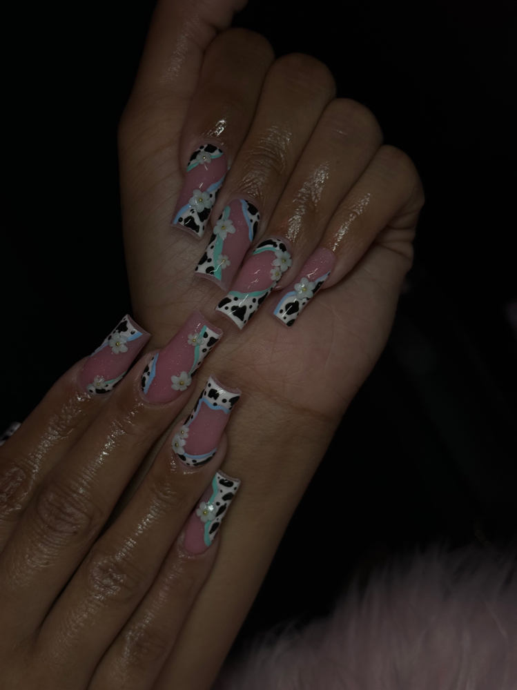 acrylic full set xlong/xxl