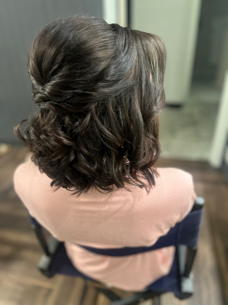 Short Bridal Hair(above Shoulders)