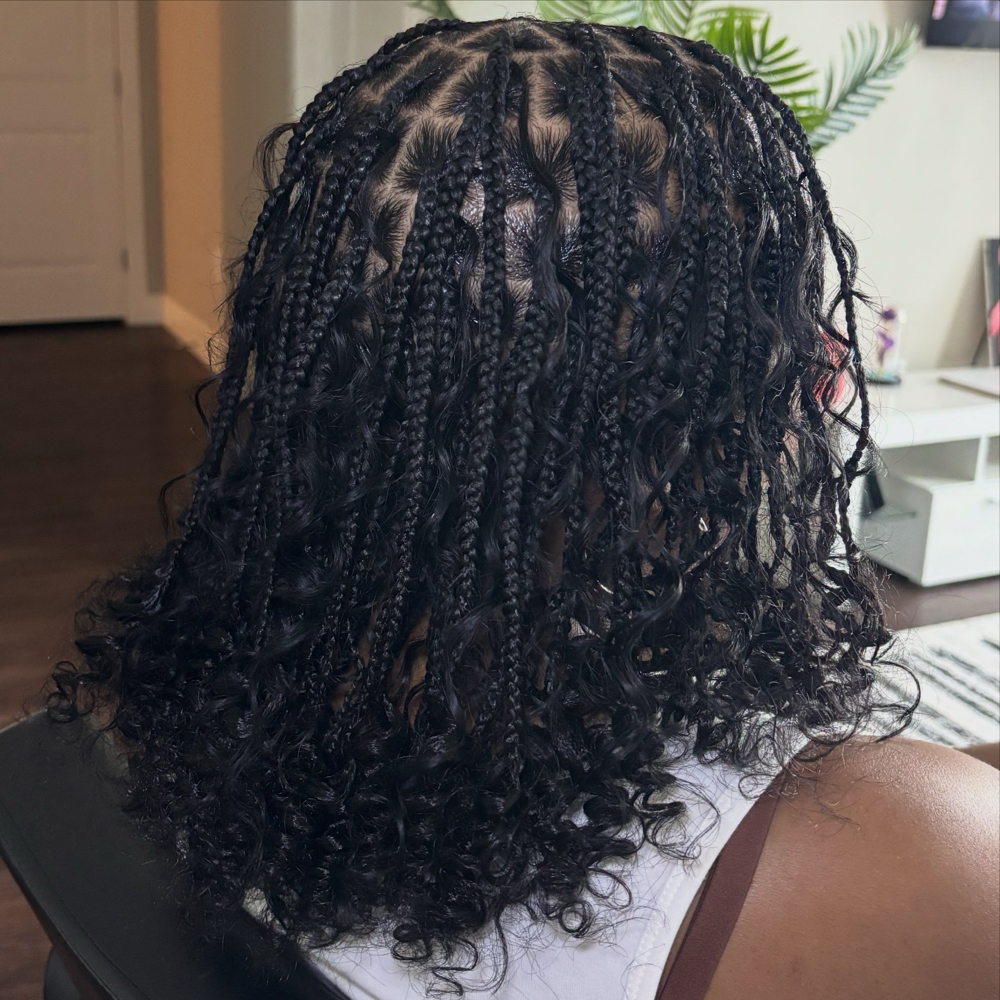 Short Boho Knotless 💕