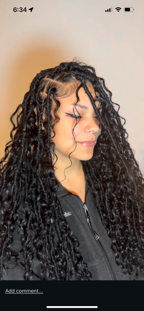 Bohemian Locs at SLICKDBYVIC in Raleigh, NC