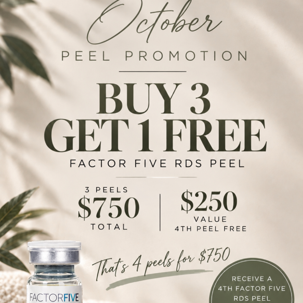 BUY 3 GET 1 FREE- Factor Five Peel at Jade Esthetics in Oviedo, FL