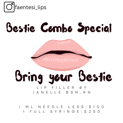 BESTIE COMBO SPECIAL at ˈFæntəsi Lips 👄 in Lewisville, TX