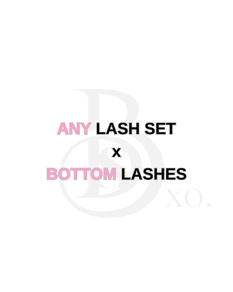 Any Lash Set + Bottom Lashes