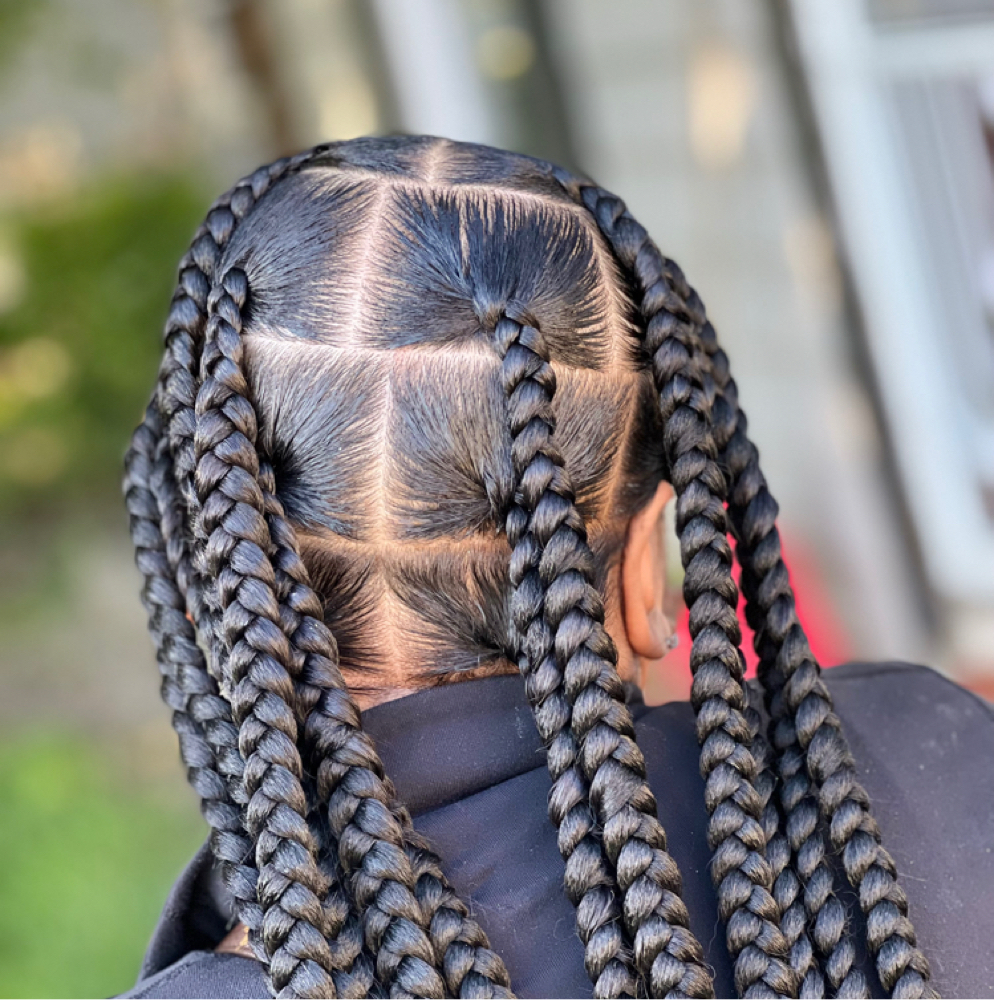 Large Knotless (JUNE) at SR GLAM HAVEN in Detroit, MI