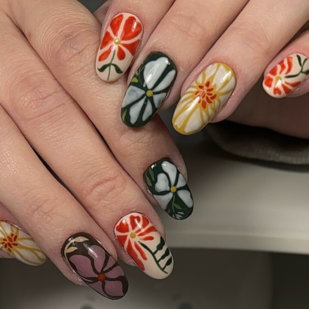 FREESTYLE Russian Mani at Jacey Does Nails in Tulsa, OK