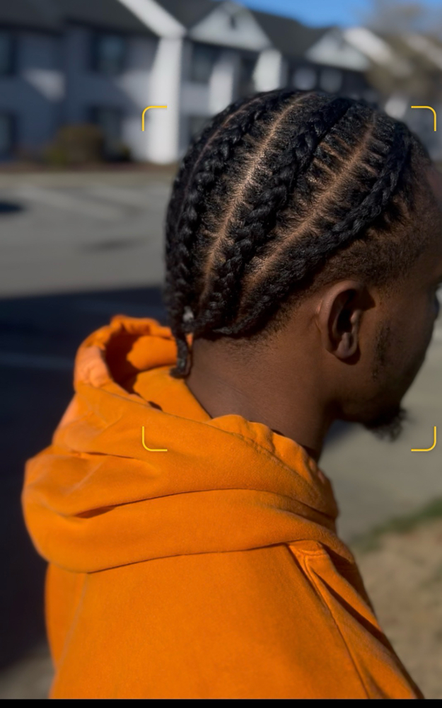 Men’s Braids at Boom’s Basement in Greensboro, NC