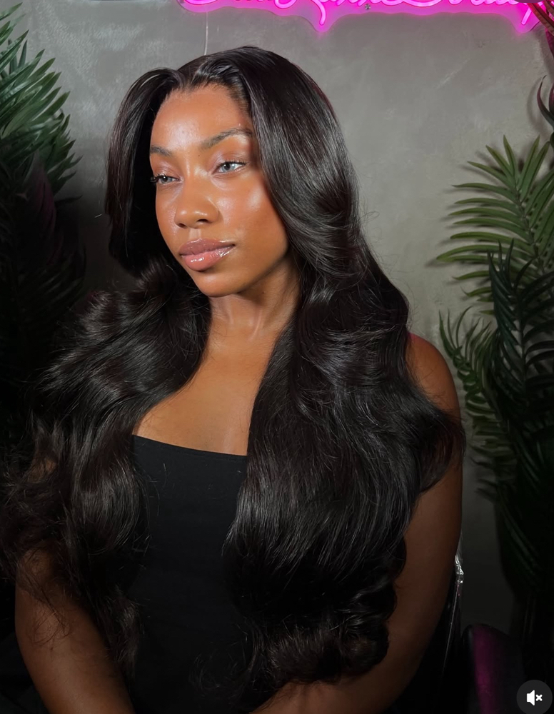 Frontal Wig Installation at StyledbySeiaLuxx in Irving, TX