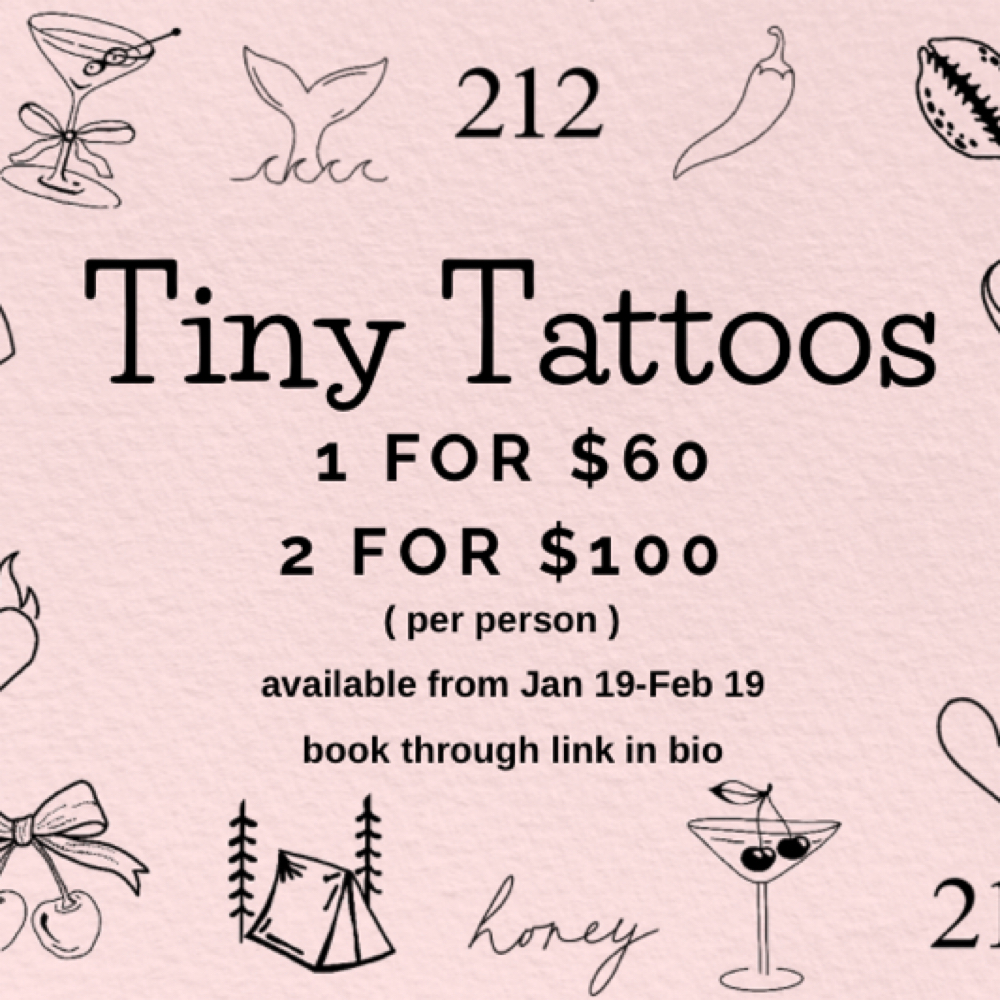 Tiny Tattoos
