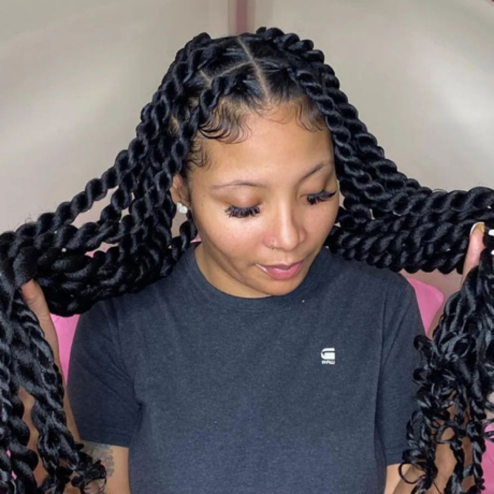 LARGE SENEGALESE TWIST