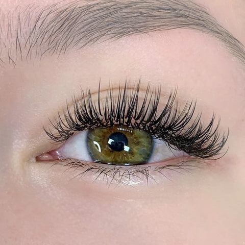 "Wet Look" Eyelash Extensions