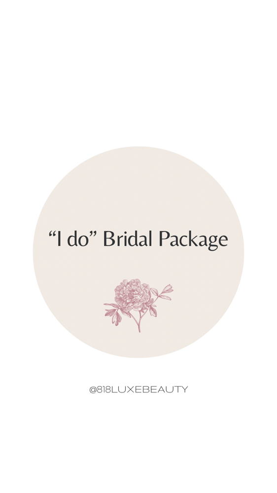 “I do” Bridal package