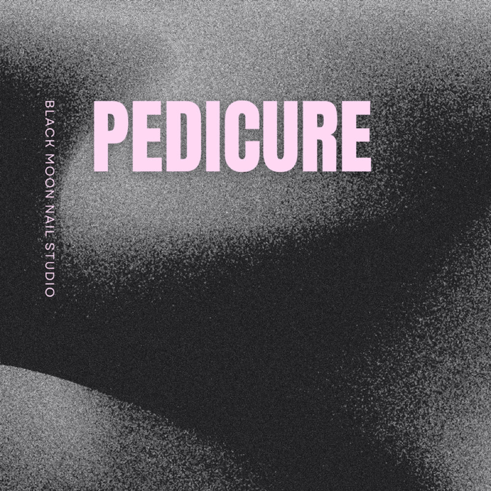 Pedicure at Black Moon Nail Studio in Roscoe, IL