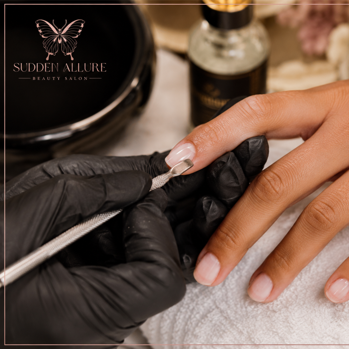 Nail Cleaning at Sudden Allure in Hilliard, OH