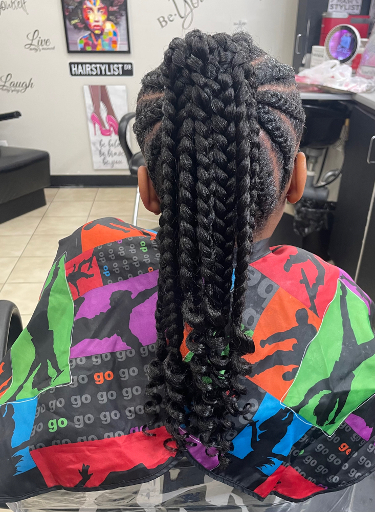 Kids Braided/Cornrow Styles