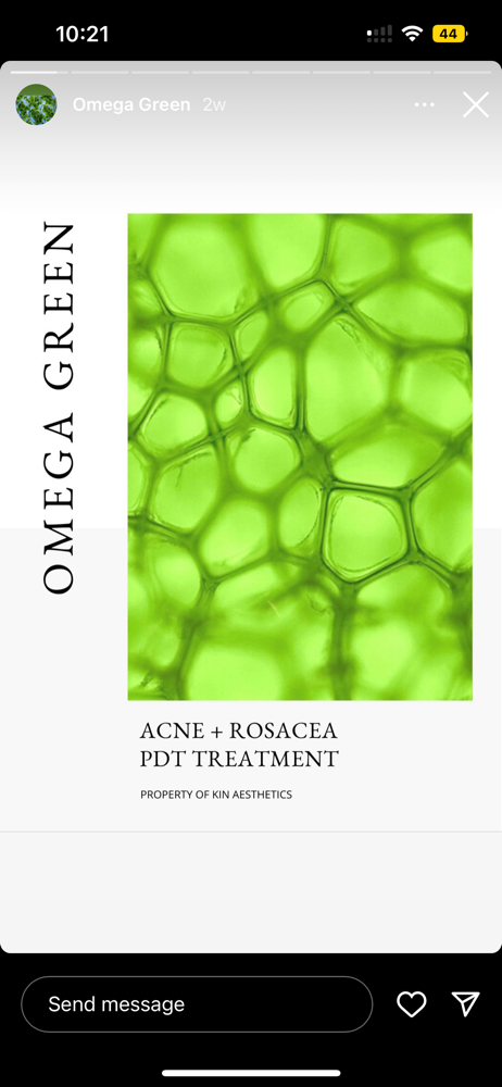 Omega Green Facial