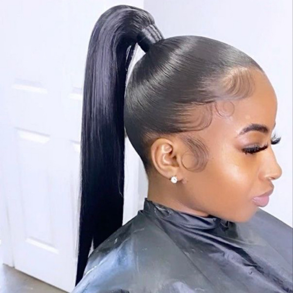 Ponytails/bun at MsDeein Luxury Glam in Carrollton, TX