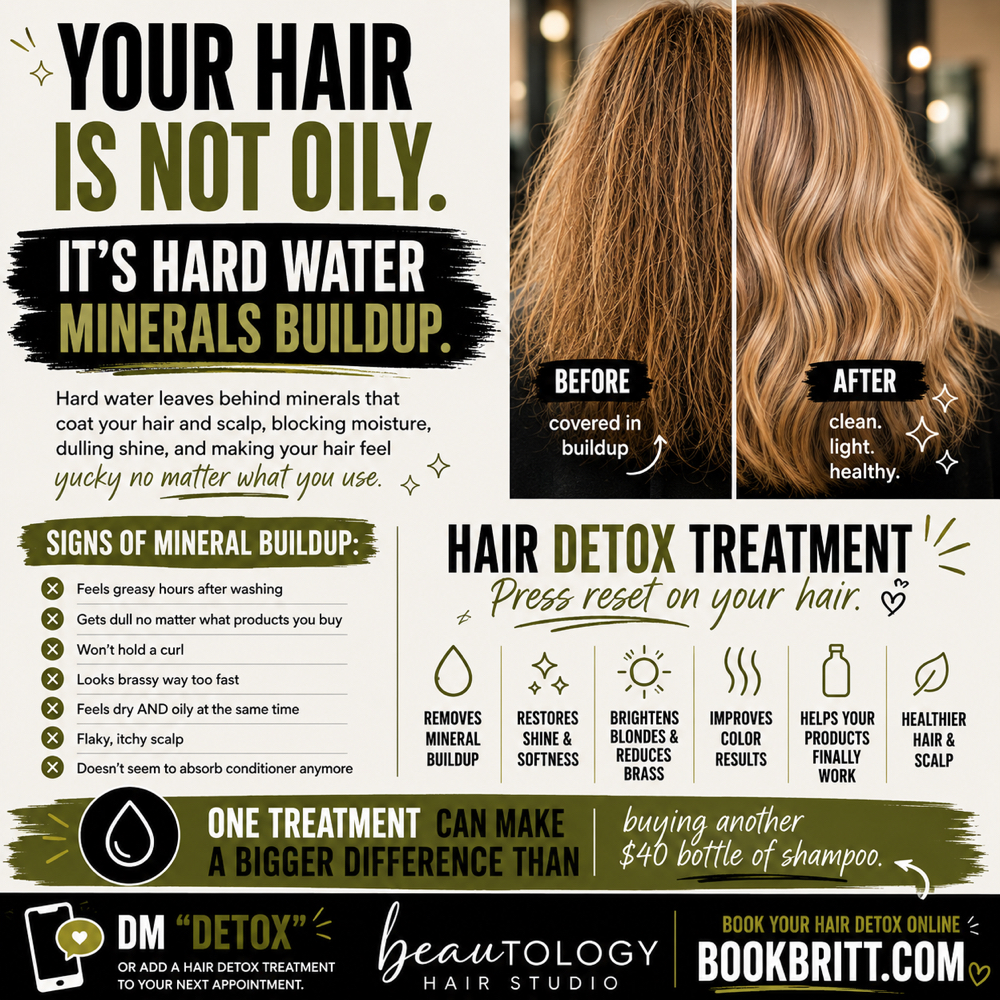 🙌Hard Water Hair Reset at Beautology Hair Studio in Hanover, PA