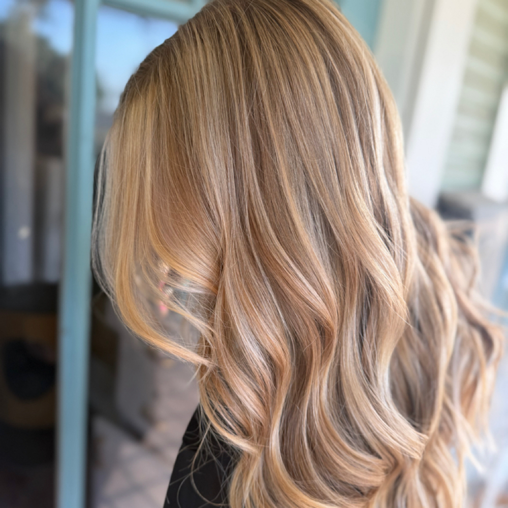 Partial Highlight at Shelby Kay Hair Artist 🩷 in Temple, TX