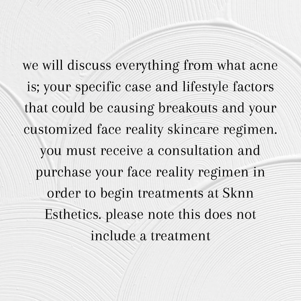 Acne Boot Camp Consult