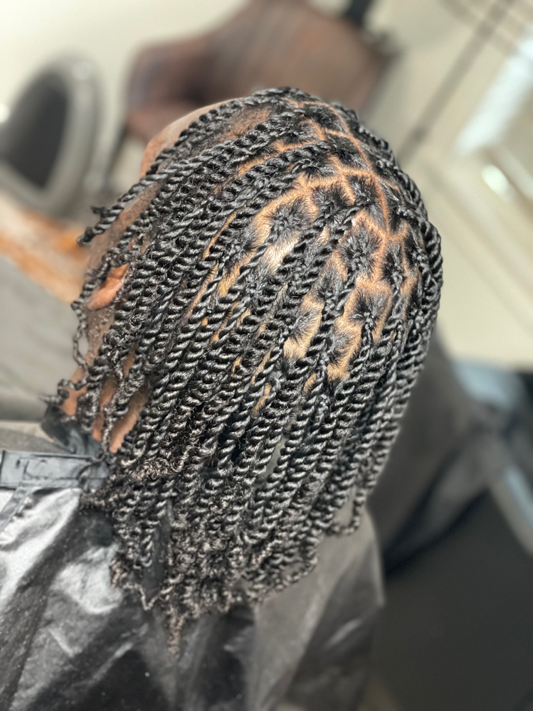 Individual Natural Braids or Twists at Braid Beautician Jaz in Riverview, FL