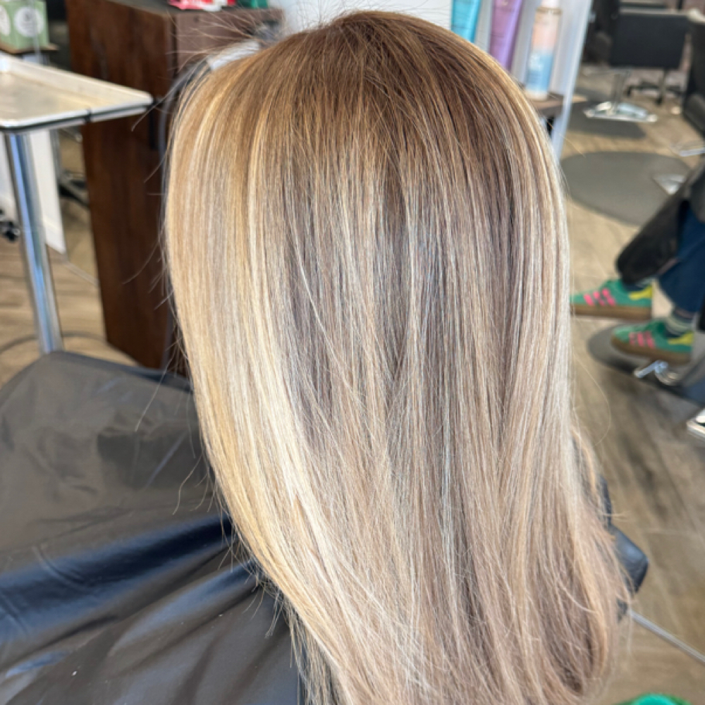 Custom Blonde at Danielle Dungan in Providence, RI