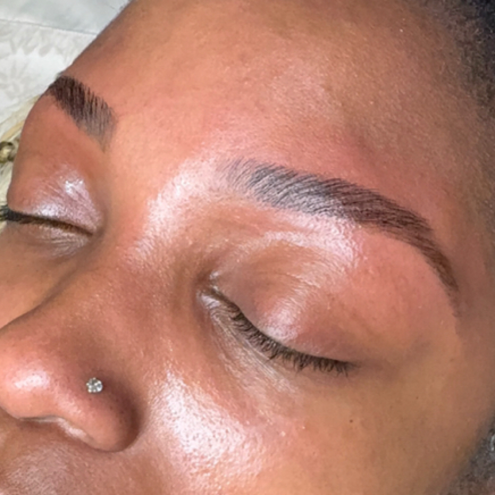 Hybrid Tint Stain at N.K.T Esthetics in Atlanta, GA