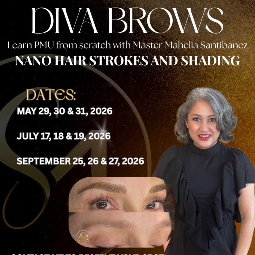 Diva Brows™ Training Course at Mahelia PMU Academy in Whittier., CA