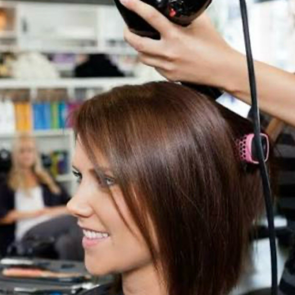 Wash + Cut + Style at 𝐋𝐀𝐋𝐘 𝐙𝐀𝐌𝐁𝐑𝐀𝐍𝐀  |  Master Colorist in Taylor, MI