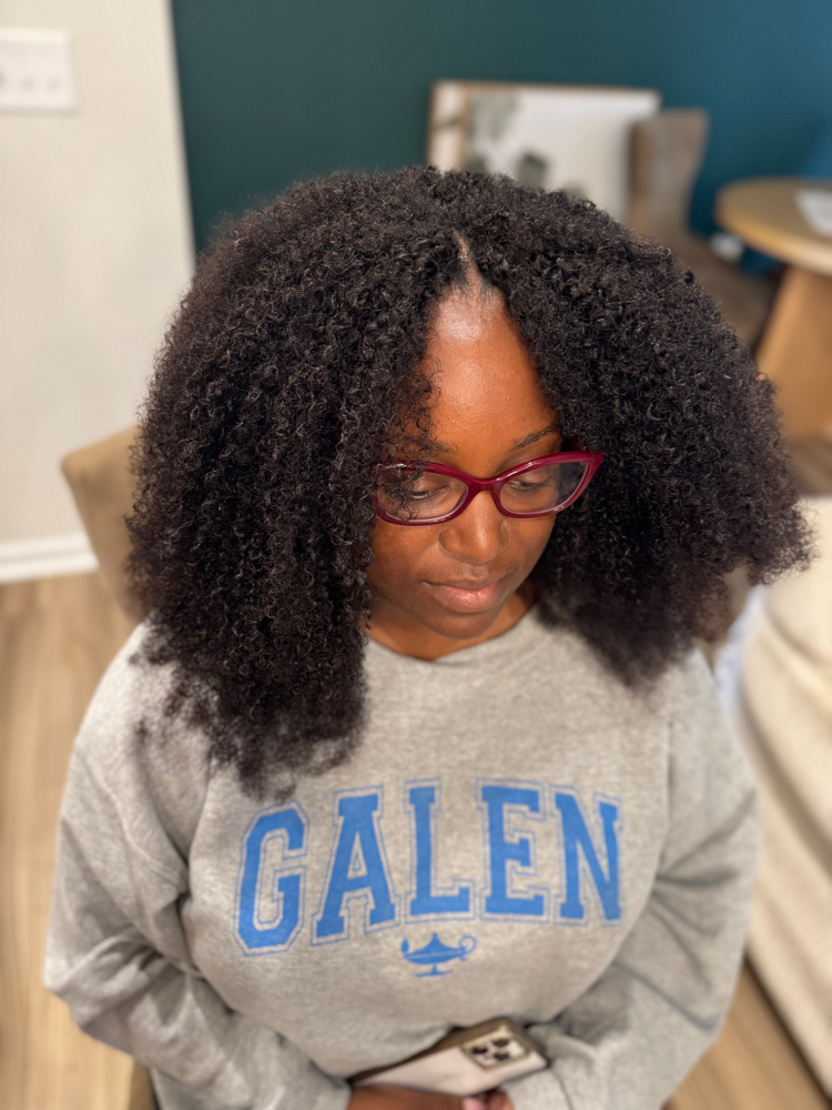 Human Hair Crochet Hair Included