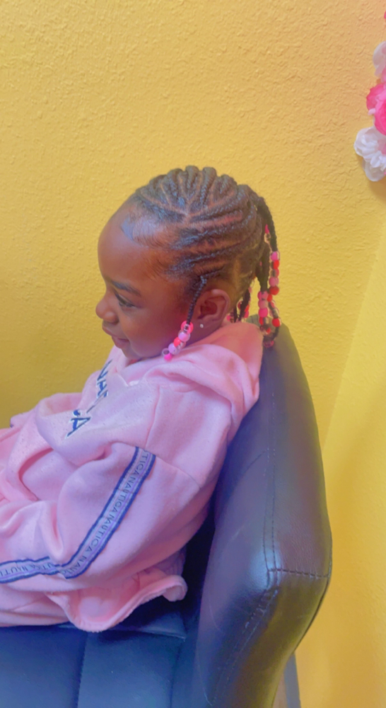 Lil Glam Natural Hair Style