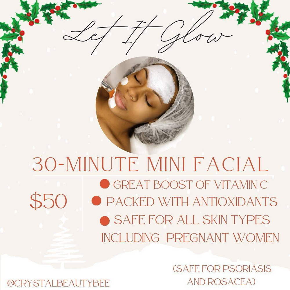 Holiday Glow Up facial