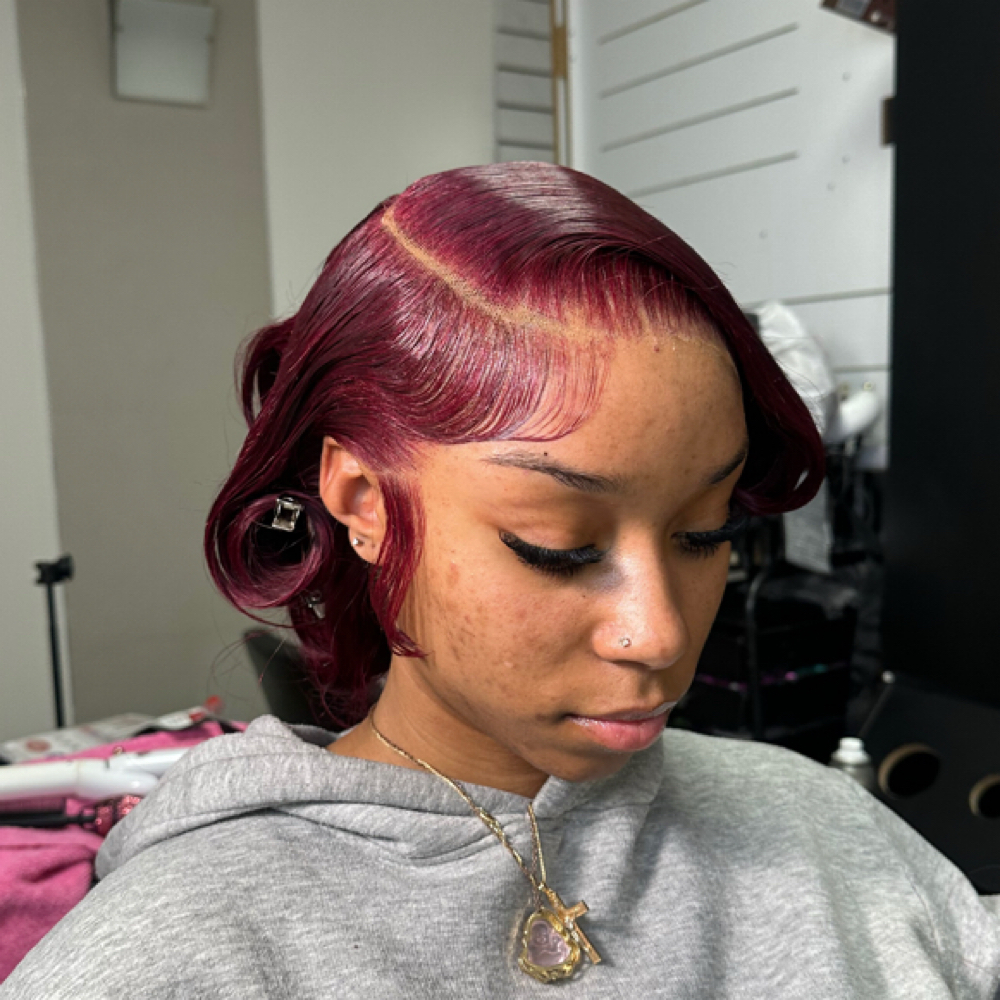 Wig Installation at DvoidxLLC in Brooklyn, NY