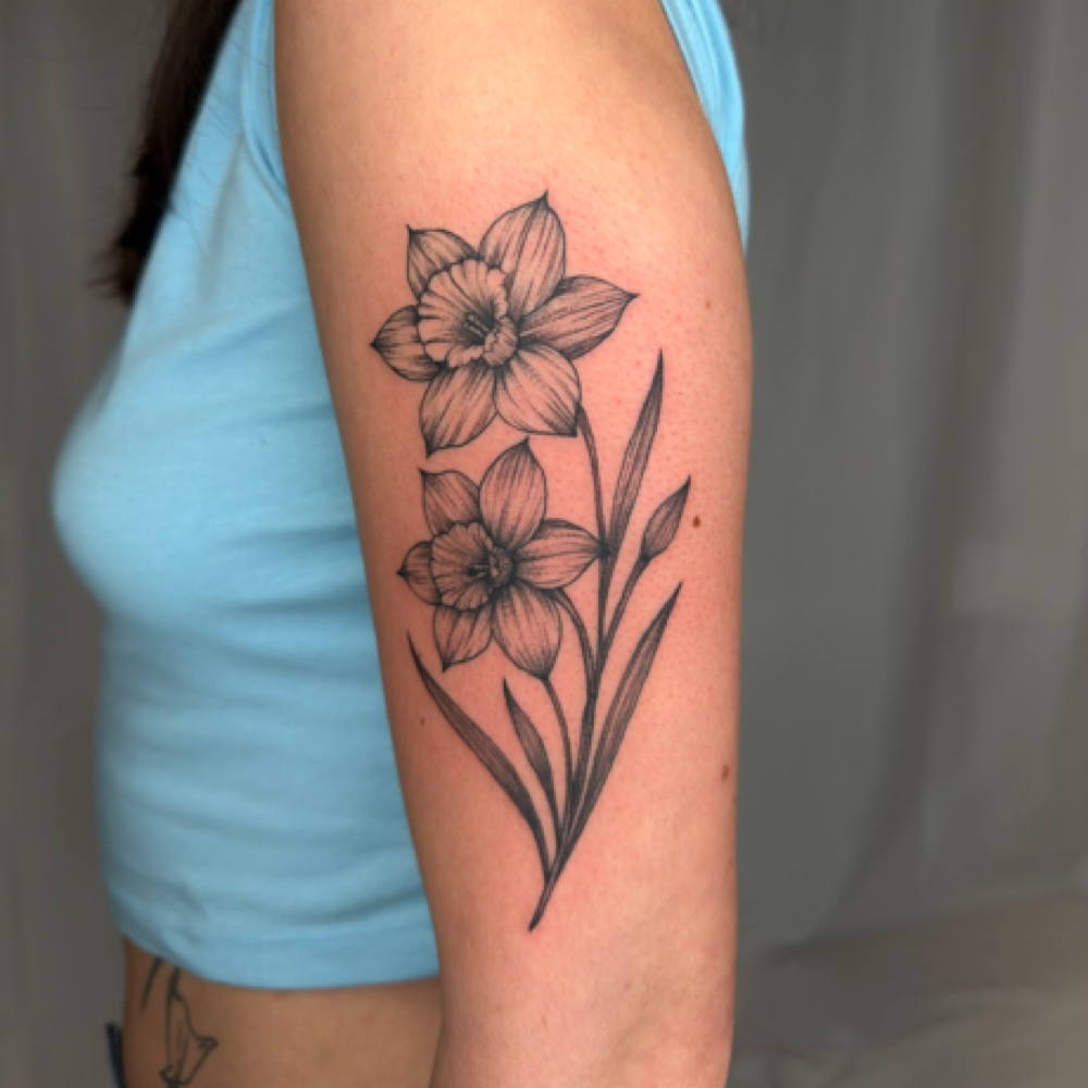 Large Tattoo at Wicked Pokes in Whittier, CA