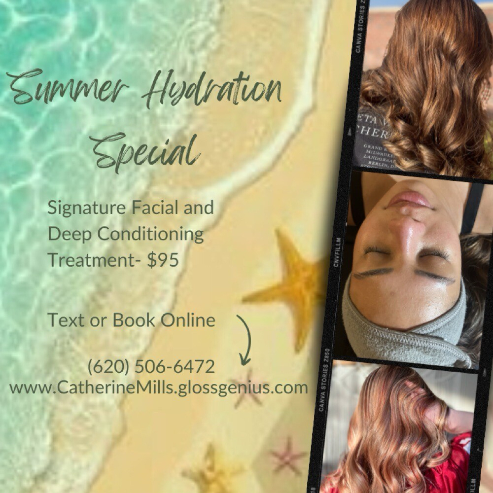 Summer Hydration Special at Crowned By Catherine in Ponca City, OK