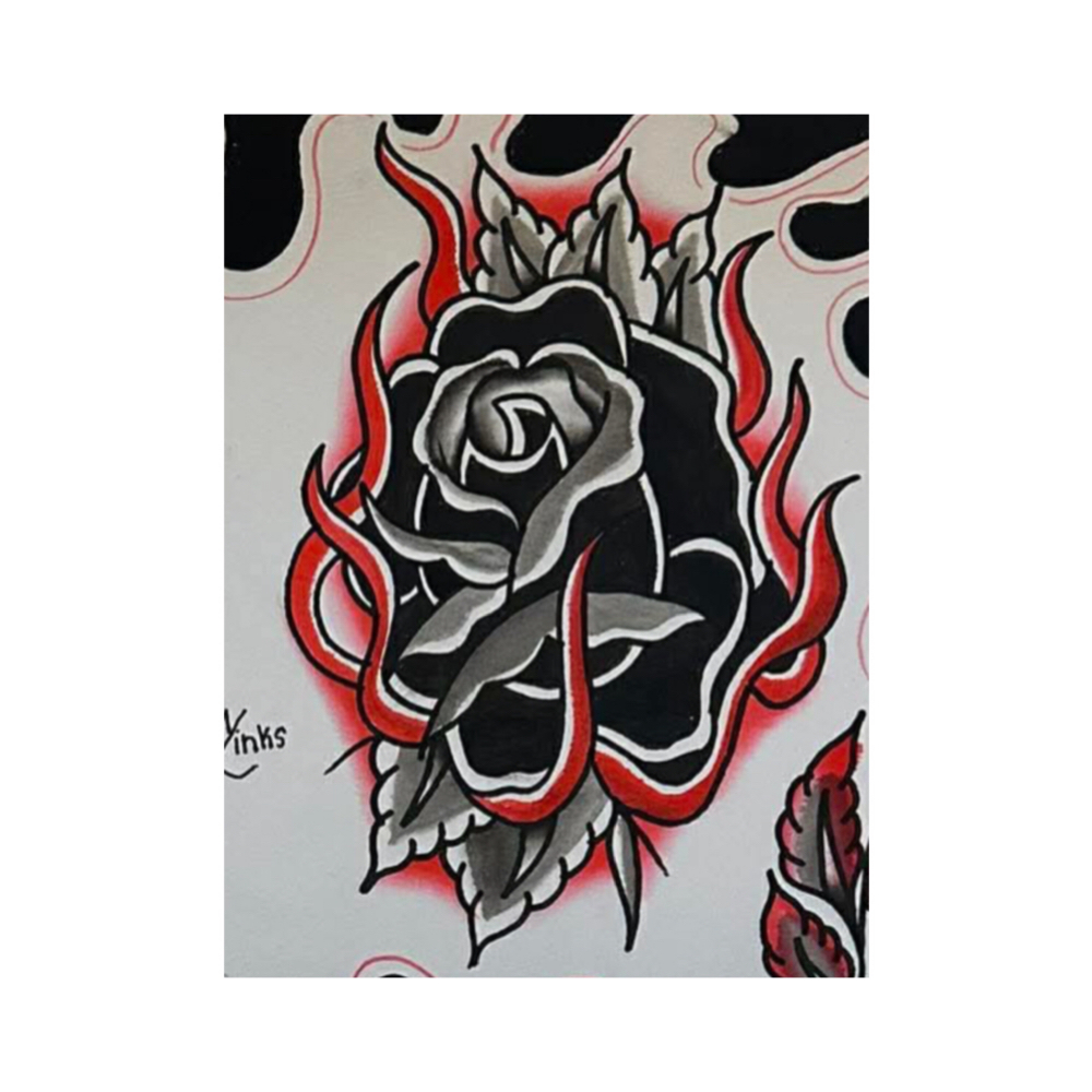 Flash Tattoo at Baraboo Electric Art in Baraboo, WI